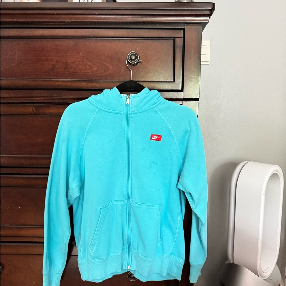 Nike Aqua Full-Zip Sweatshirt